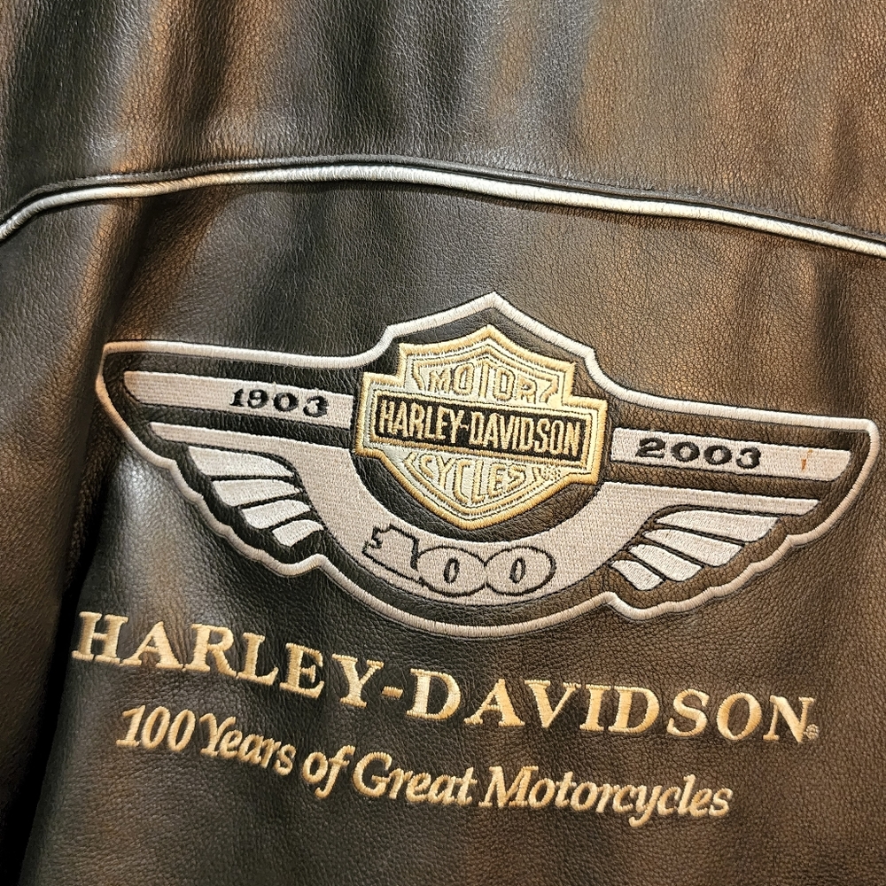 100 year anniversary Harley jacket 1HD racing jackets perfect condition